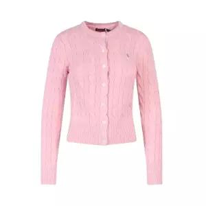 [폴로 랄프로렌]26SS 포니 자수 클래식 가디건 핑크 211971868 010