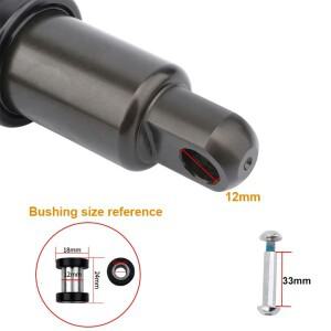 호환 MEROCA 완충기 스쿠터 산악 자전거용 오일 스프링 쇼크  750  850/1000 Lbs  190mm