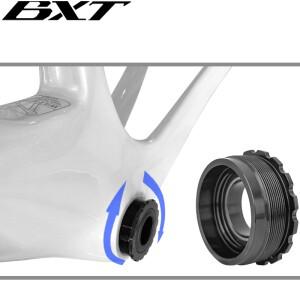 호환 BXT 알루미늄 합금 T47 설치 도구  도로 자전거 프레임 하단 브래킷 BXT-Model-145용 24mm 엔드 캡