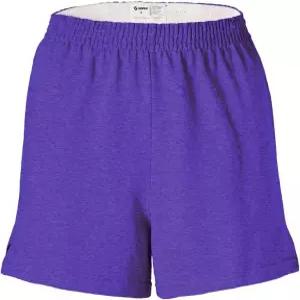 소프 여성 주니어 정통 치어 쇼트 - 편안한 코튼 블렌드 헬스장 댄스 탄력 있는 허리 밴드 부드러운 원단