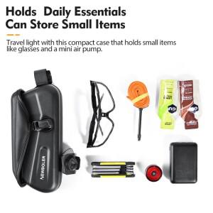 호환 NEWBOLER 1L 자전거 마그네틱 버클 탑 튜브 백  MTB 하이웨이 방수 프론트 프레임 구조 키트