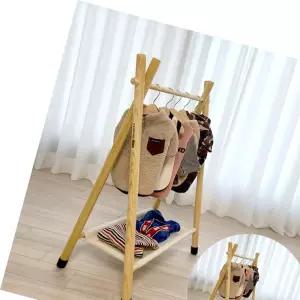 반려동물용품 강아지 옷장 원목 우드 인디언 행거 수납장