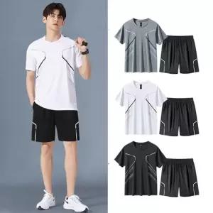 [라일리의류] Rly 시원 남자운동복 트레이닝세트 반바지 트레이닝