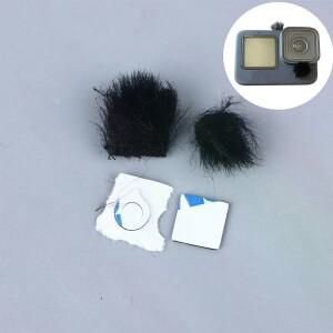 2/4/6개입 데드 캣 퍼리 윈드스크린 윈드 머플러 커버 (9 10 11인치 마이크용 액션 카메라용 윈드쉴드)