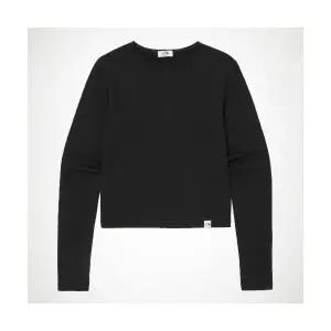 [노스페이스] NT7TQ30K 화이트라벨 여성 벨루카 울 크롭 긴팔 라운드티 1605663