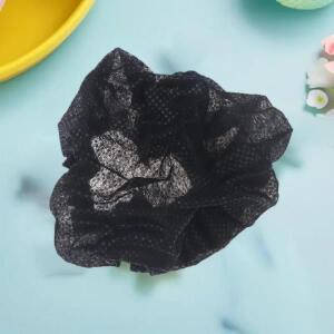 50Pcs 세척 가능한 부직포 블랙/블루 패브릭 일회용 진공 청소기 필터 휴대용 보호 커버