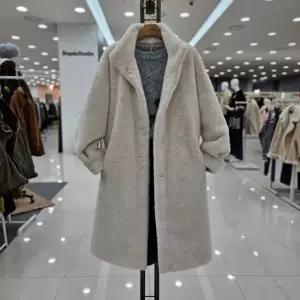 밍크롱 차이나 퍼 코트/A25JK5451