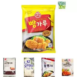 오뚜기 빵가루 500g X 3개/튀김빵가루/건식빵가루/돈까스가루/돈까스만들기/식자재가루/대용량가루/대용량