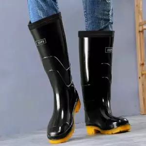 검정 고무장화 (260mm) 미끄럼방지 방수장화