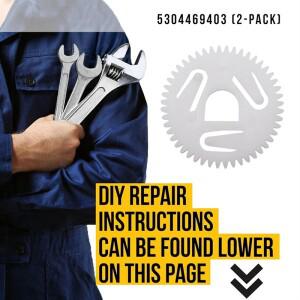 호환 냉장고 제빙기 액세서리 드라이브 기어 5304469403 교체 부품 번호 AP4368872  08000251