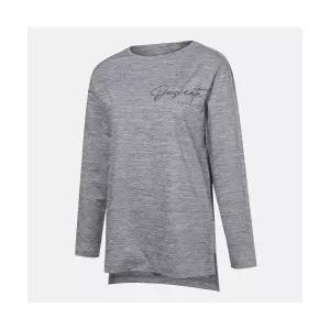 [데상트]여성 힙커버 긴팔 티셔츠 멜란지 그레이(SO322TTL91) SO322TTL91_MGRY 301647