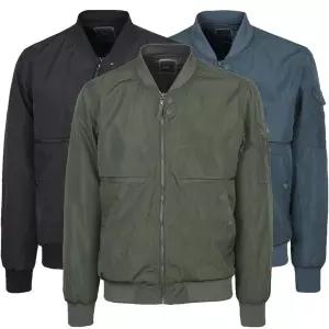 [리빌모아]남자 간절기 베이직 약기모 블루종 항공 점퍼 IE-JUA-WK9