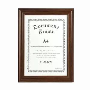 벽걸이액자 A4 상장액자 졸업장 허가증 사진 벽걸이 (KYR-WB75475)