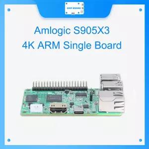 XPI-S905X3 단일 보드 컴퓨터 - Amlogic S905X3 4K ARM Android 911 4GB RAM