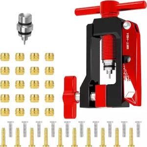 SYWAN 자전거 유압 브레이크 공구 키트 호스 커터 2 in 1 라인 피팅 인서트