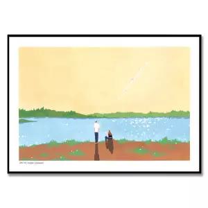 [롯데백화점]무케렌시아 [무케] 엘디프_늘 내옆에 있어주는 사람 A3 알루미늄- slowus