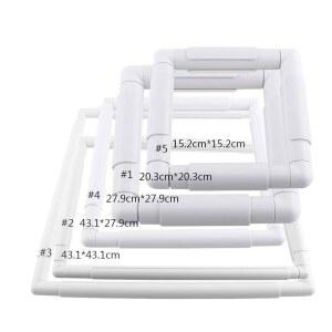 클립 크로스 프레임(20.3 퀼팅 플라스틱 자수 포인트 20.3cm) 도구용 바늘 사각형