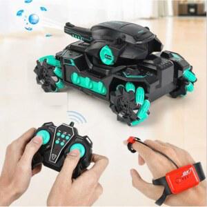 손가락 인식 탱크 분사 s RC전차 rc카 물 양용 발사 for