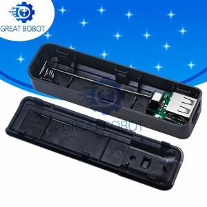 BS 휴대용 모바일 USB 보조베터리 충전기 팩 박스 - 1 x 18650용 DIY 배터리 케이스