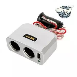 차량용 듀얼 USB 멀티 소켓 고속 충전기