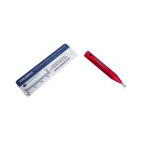 바이올린과 비올라를 위한 스트라펫 친레스트 컬러 클램프, 렌치 컬러풀 투 키 레드 나사