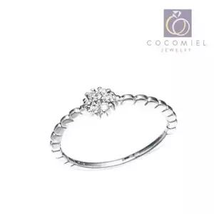 롱 플라워 R-41 커플링 우정 실버반지 은반지 패션링 W177334