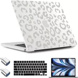 맥북 에어용 TWOLSKOO 13인치 케이스 M4 A3240 M3 A311 M2 A2681 2025 2024 2022 플라스틱 하드 쉘 키보드