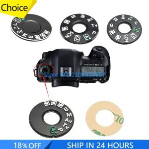 캐논 호환 EOS 5D3 5D4 5DIII 6D 6DII 7D2 5DS 80D 90D 600D용 새 상단 커버 기능 다이얼 모델 버튼 부품