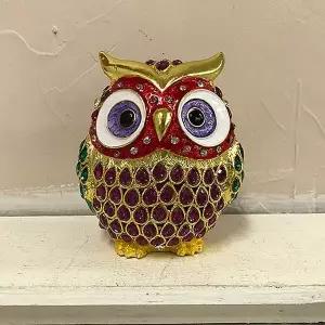 칠보 GOO323R7 부엉이 FH8421 색상랜덤 인테리어 소품 장식품