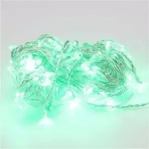 LED RYQ494E3 크리스마스트리 전구 96구 연결형 투명선 녹색