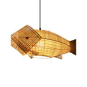 샤크팡 무드등 물고기조명 초밥 물고기 식당 램프 라탄 횟집인테리어