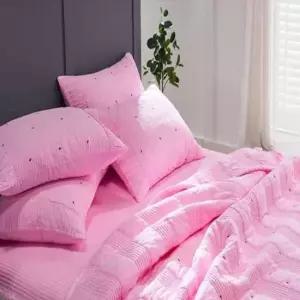 싱글이불 싱글이불세트 침구세트 들꽃 싱글 세트 핑크