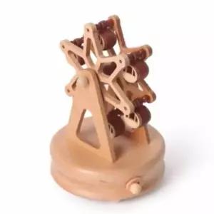 원목오르골 PXX442E4 대관람차 카페인테리어소품 책상소품 레트