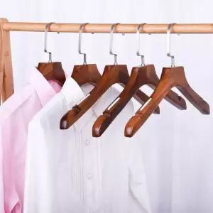 옷걸이 원목 5p세트 클래식 나시거이 논슬립 (WFHJJNZ)
