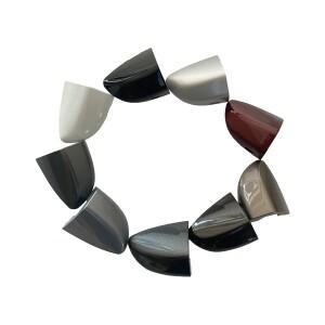 VW Passat B6 B7 (EU 버전) 용 1PC 2006- CC 357 358 왼쪽 오른쪽 외부 도어 핸들 캡 트림 3C 0837880