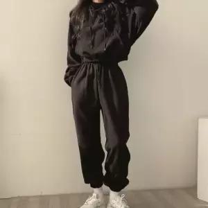 여자 조거팬츠 후드 트레이닝복 시보리 크롭 세트