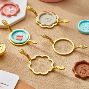 1인치 왁스 씰 스탬프용 금속 몰드  청첩장  선워터 포장  장식 봉투  와인 포장용