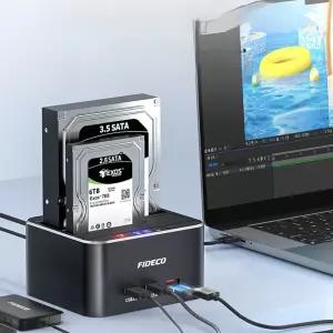 퀵차지 외장하드 백업 도킹스테이션 외장 베이 WD