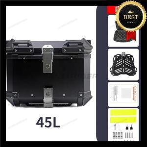 알루미늄 오토바이 탑 케이스 헬멧 박스 범용 리어 러기지 공구함 여행 방수 트렁크 테일