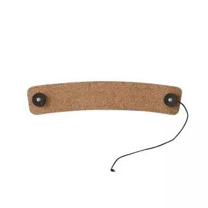 가죽 캠핑용 커피컵 홀더 접이식 받침대 휴대용