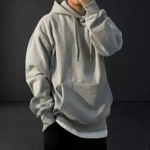 히터스 헤비웨이트 양기모 오버핏 후드티 (4color) 커플 겨울 무지