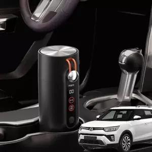 ( )티볼리에어 호환 커피포트 여행용 히팅텀블러