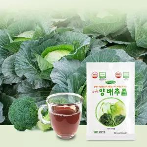 뉴 국산 오가닉 양배추즙 80mL x 35포 양배추 주스 쥬스 음료 야채 엑기스 채소
