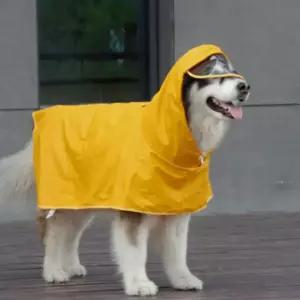 강아지 투명 캡모자 우비 9XL 1P 레인코트 비옷