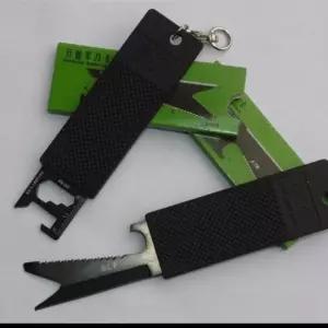 칼 기획전 다기능 카드 휴대용 캠핑 키체인 키링 트렌드 포켓