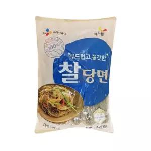 WL 이츠웰 부드럽고 쫄깃한 찰당면 1kg X 10개 당면사리 쫄깃한당면 사리당면 잡채당면