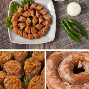 [SHG] 순대 1kg 매콤한 미진 김치순대