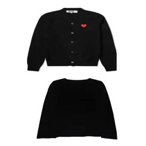 꼼데가르송 울 v넥 가디건_남성용