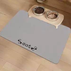 흡수왕 규조토 반려동물 강아지 식기매트 50x40cm 규조토강아지식기매트