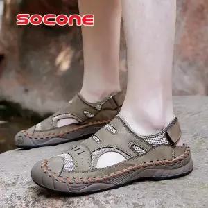 낚시신발 Socone-수제 하이킹 낚시 신발 여성용 통기성 라이크라 스니커즈 캠핑 야외 샌들 물놀이